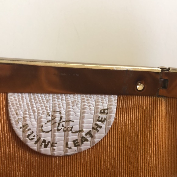 VTG Etra Chic Retro Leather Clutch - Picture 6 of 13